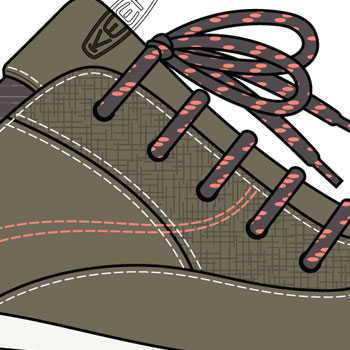 Casual Outdoor Lace-Up